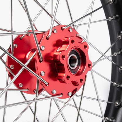 EBMX Rear Alloy 7000 Series Wheels 18inch Red