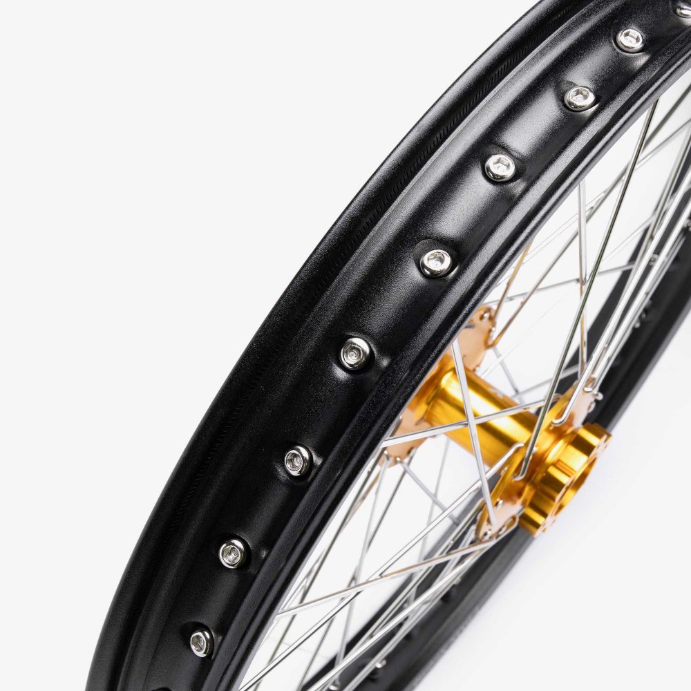 EBMX Rear Alloy 7000 Series Wheels 19inch Gold