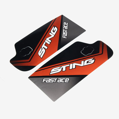 FastAce Front Fork Stickers Orange