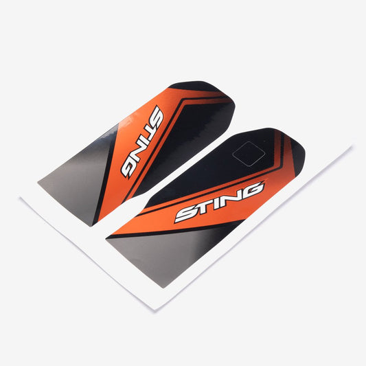 Talaria Front Fork Stickers Orange