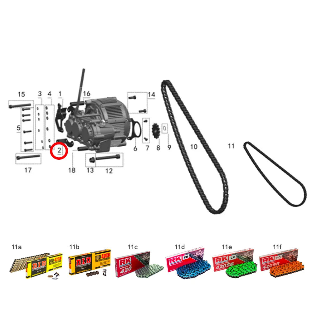 2. Gearbox Decoration Cover Holder