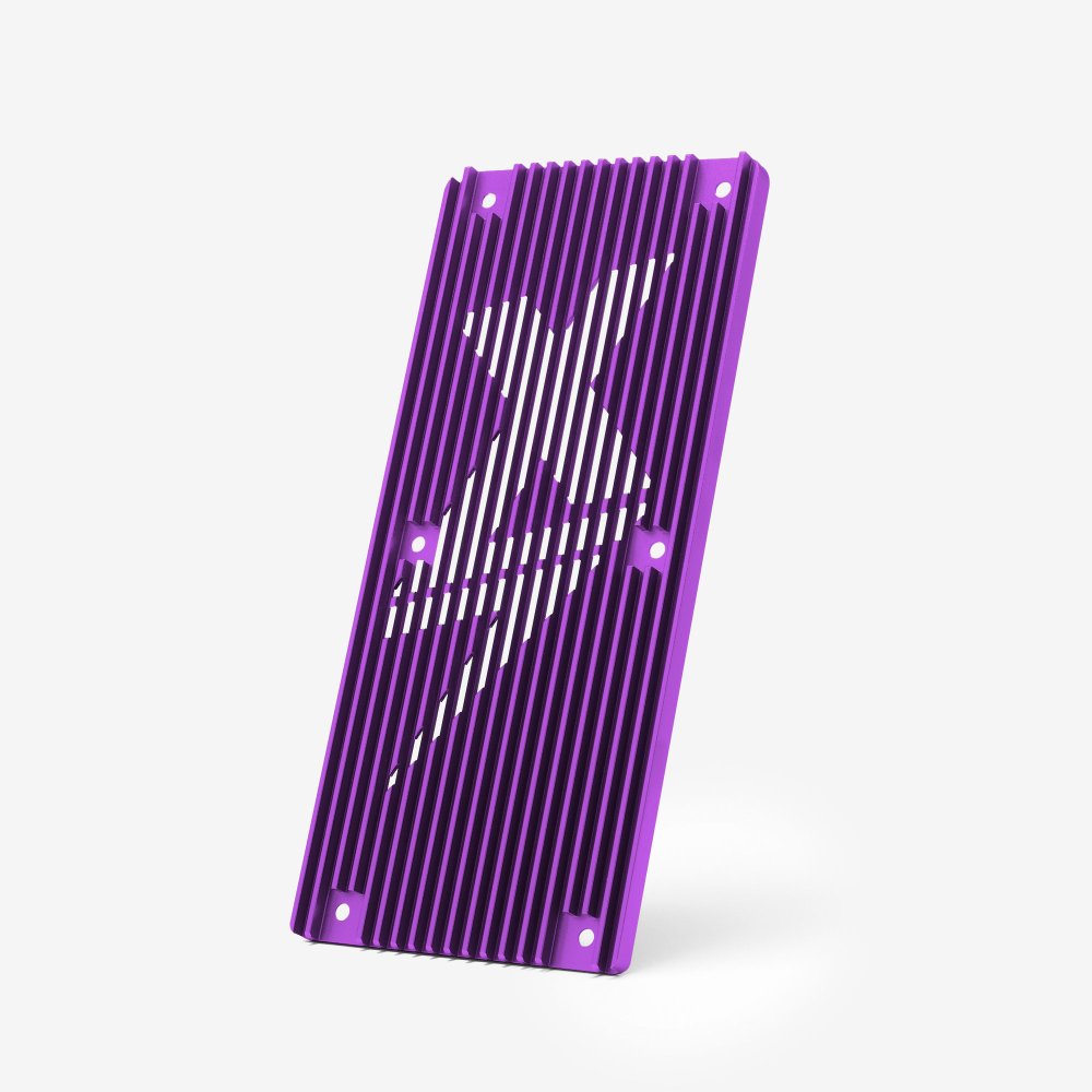 EBMX X-9000 Heat Sink Version 2 Purple