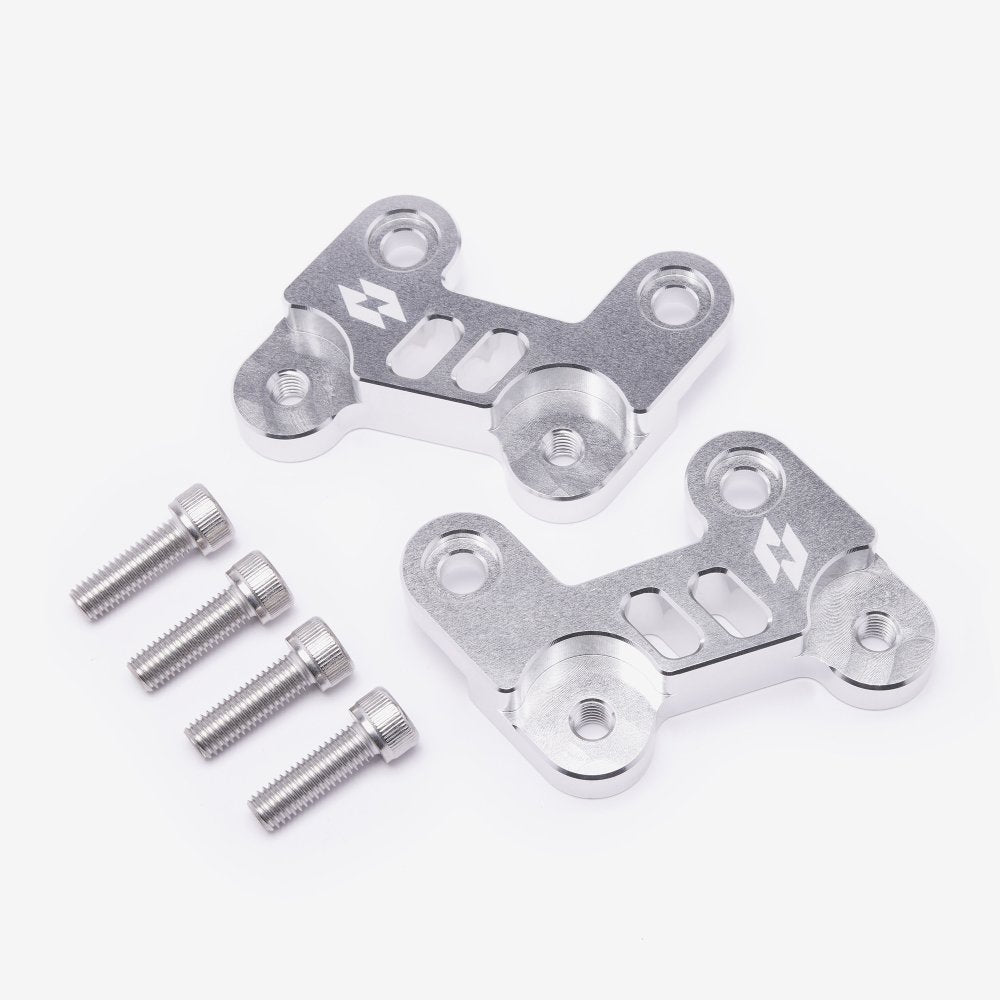 Full-E Charged Footpeg Lowering Bracket Silver