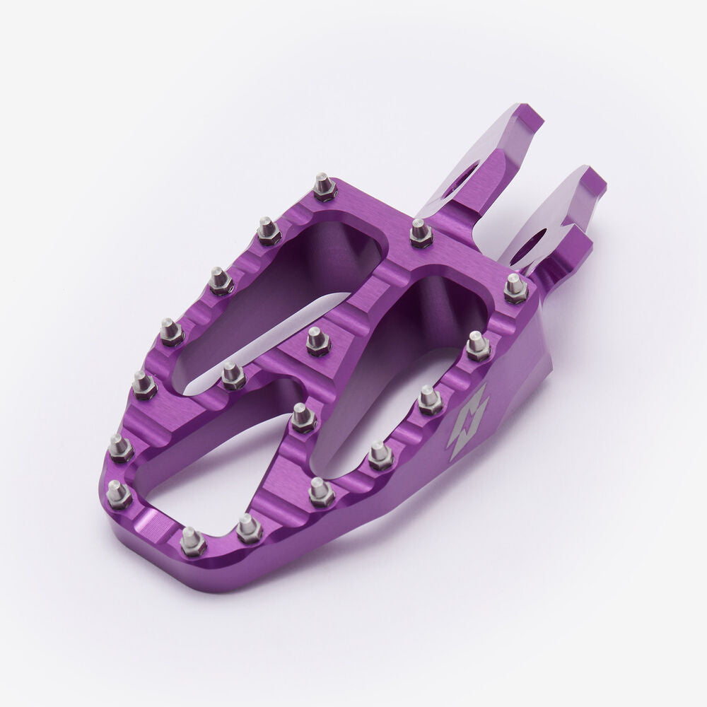 Full-E Charged Footpeg Set for Ultra Bee Purple