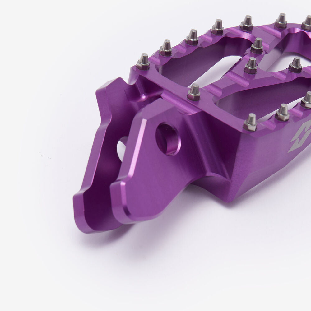 Full-E Charged Footpeg Set for Ultra Bee Purple