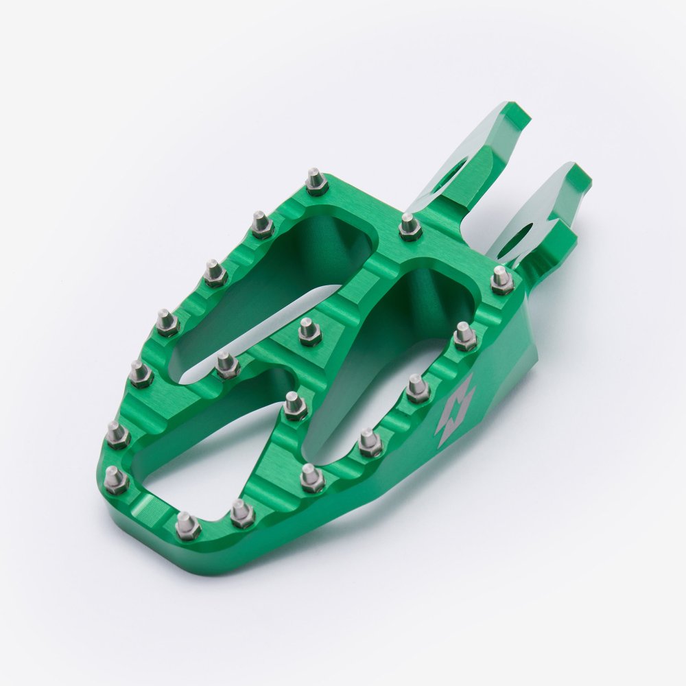 Full-E Charged Footpeg Set for Ultra Bee Green