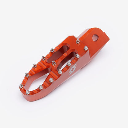 Full-E Charged Pillion Footpeg Set Orange