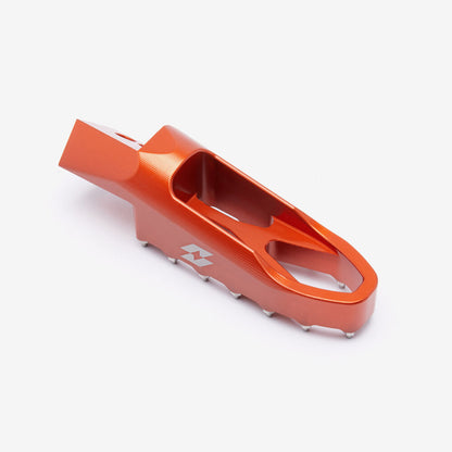 Full-E Charged Pillion Footpeg Set Orange