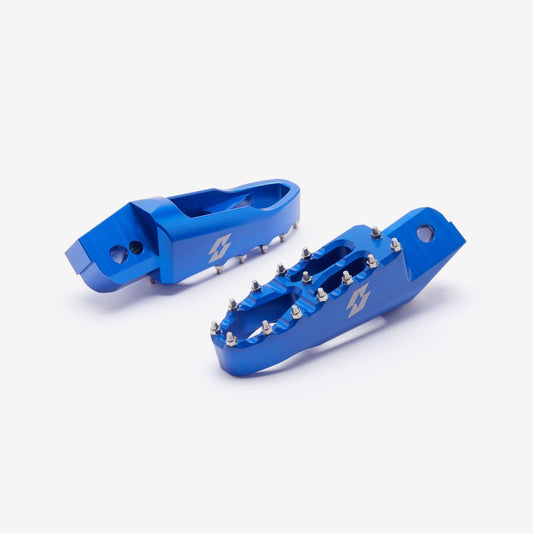 Full-E Charged Pillion Footpeg Set Blue