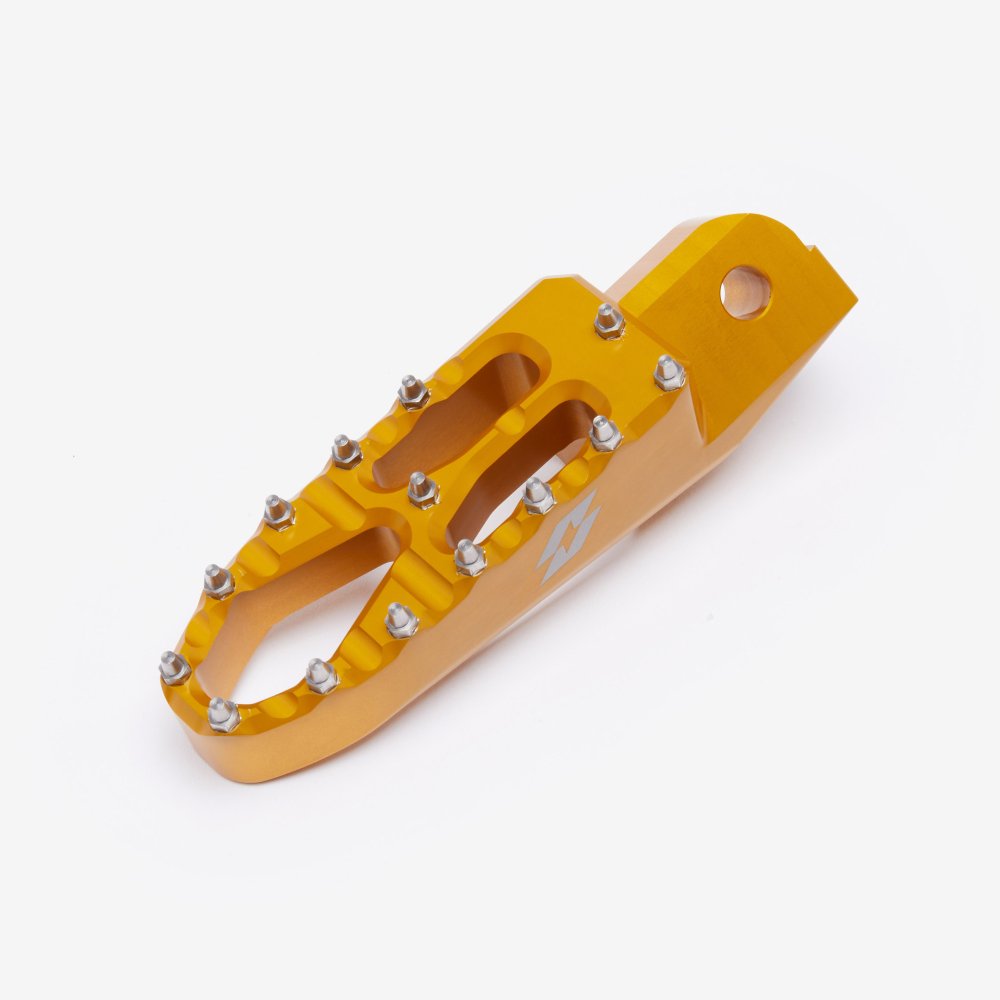 Full-E Charged Pillion Footpeg Set Gold