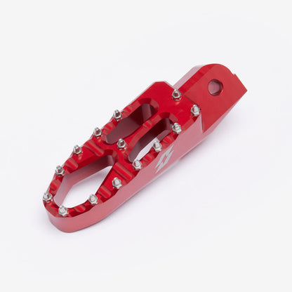 Full-E Charged Pillion Footpeg Set Red