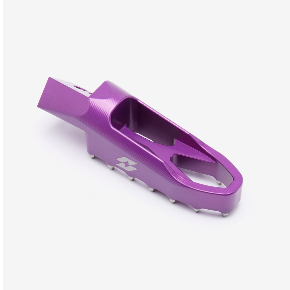 Full-E Charged Pillion Footpeg Set Purple