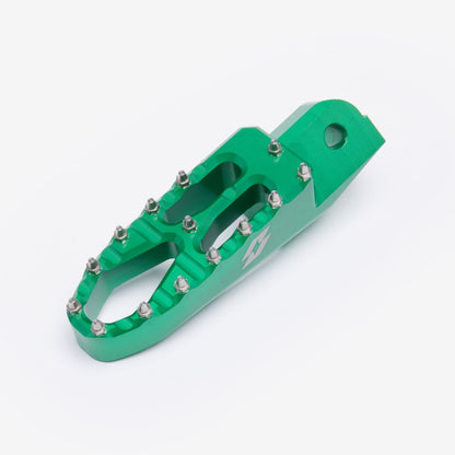 Full-E Charged Pillion Footpeg Set Green