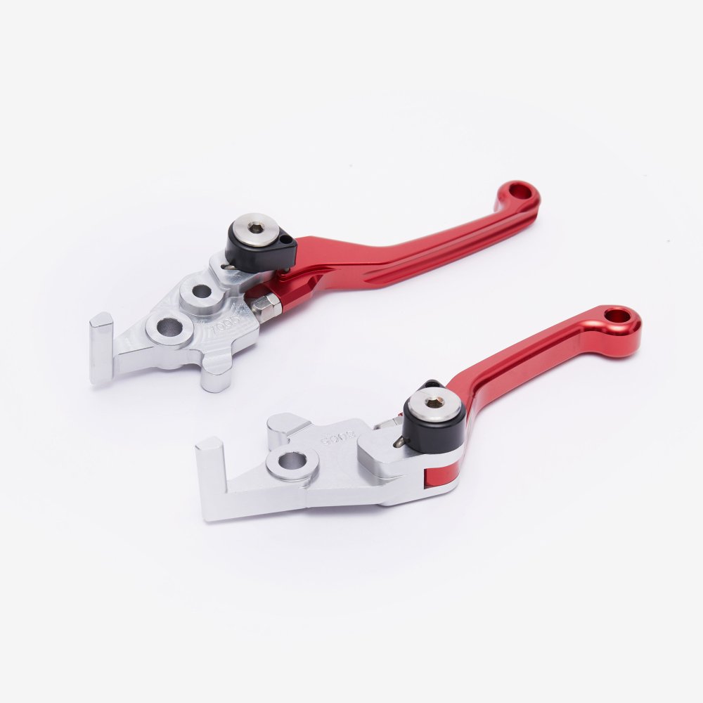 Full-E Charged Adjustable Brake Levers for Ultra bee Red