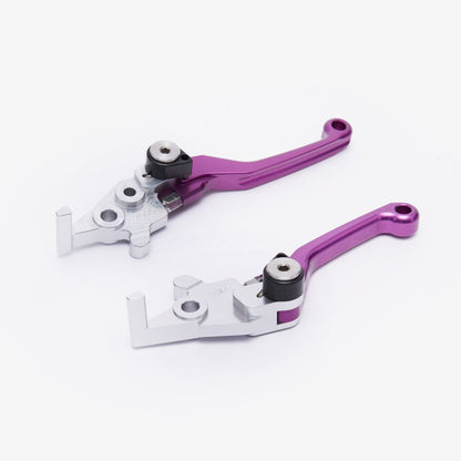 Full-E Charged Adjustable Brake Levers for Ultra Bee Purple