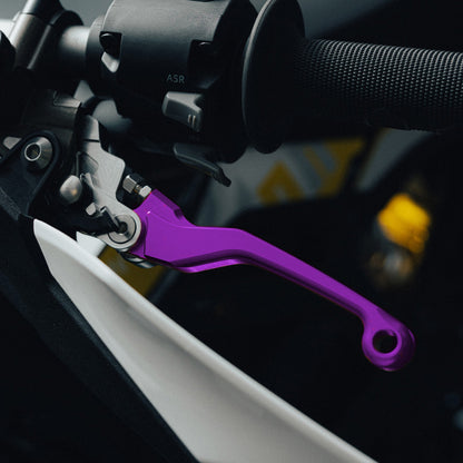 Full-E Charged Adjustable Brake Levers for Ultra Bee Purple