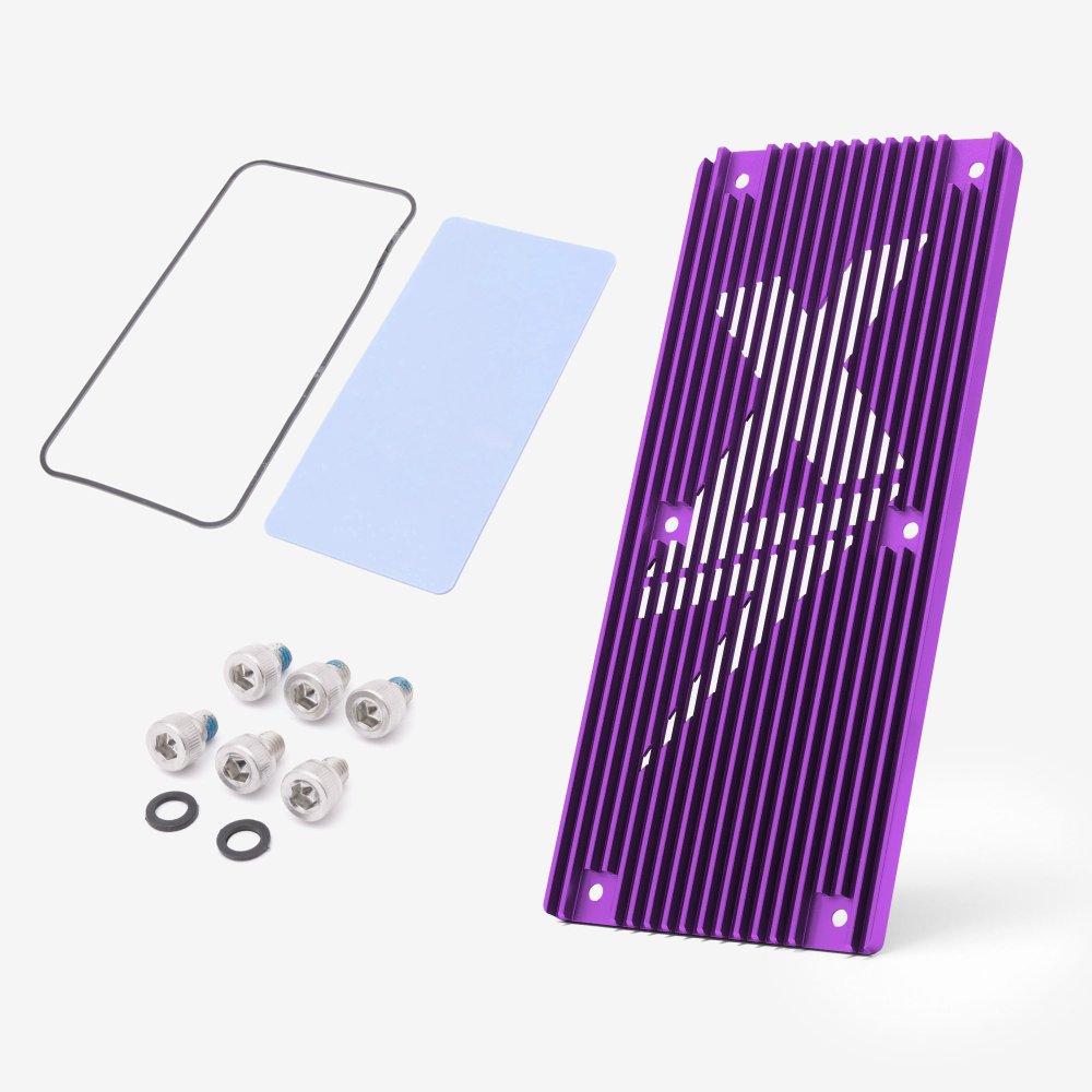 EBMX X-9000 Heat Sink Version 2 Purple