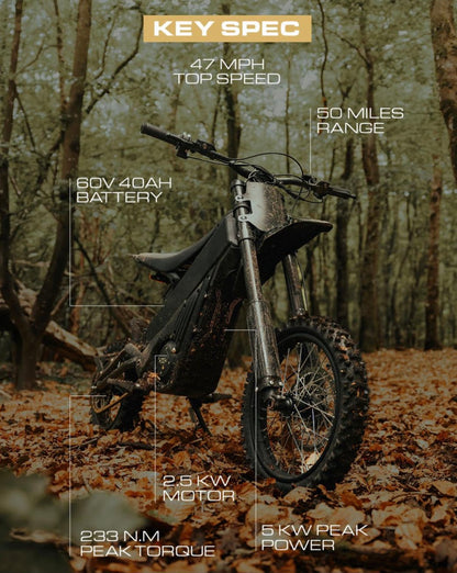 2026 Talaria X3 Mini MX Electric Off Road Motorcycle
